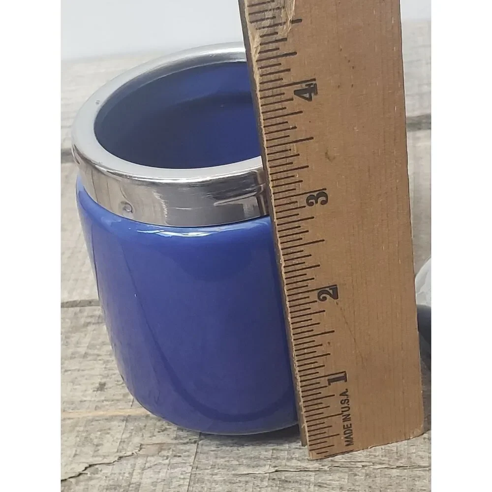 Williams Sonoma Cobalt Blue Egg Coddler